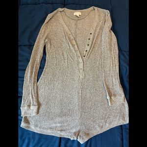 Forever 21 Marled knit romper